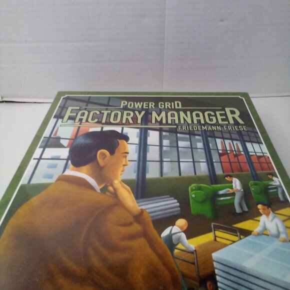 Power Grid Factory Manager Friedemann Friese Board Game Rio Grande Games - Picture 3 of 9